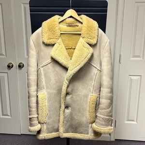 VINTAGE Robert Lewis Idea Shearling Men’s Coat - 44/XL